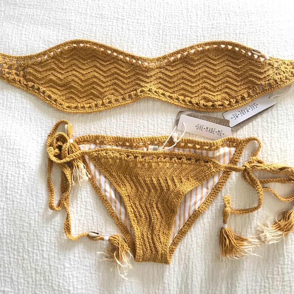 BRAND NEW SHE MADE ME SWIMSUIT SET!